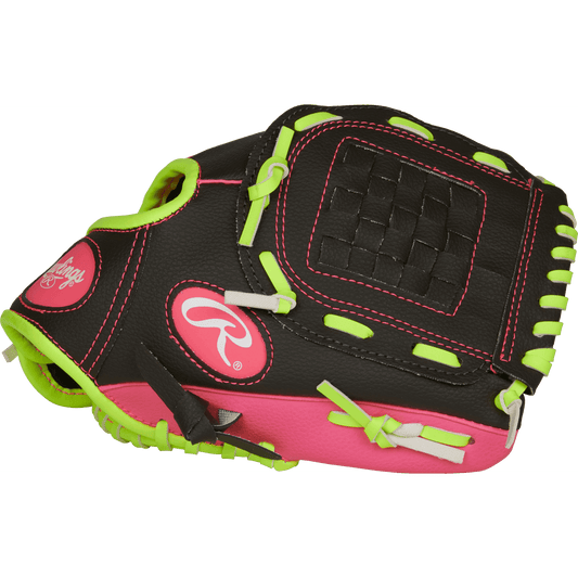 Rawlings Players Series Youth Tball Glove with Ball, 9.5 inch, Right Hand Throw