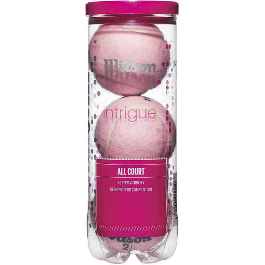 Wilson Tennis Balls, Pink, 8.60" x 2.80" x 2.80"